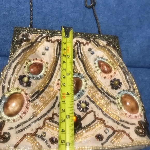 Vintage cocktail beaded purse - Picture 6 of 14